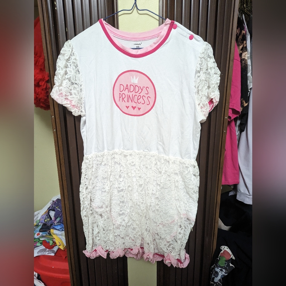 3XL daddys princess body suit DDLG
